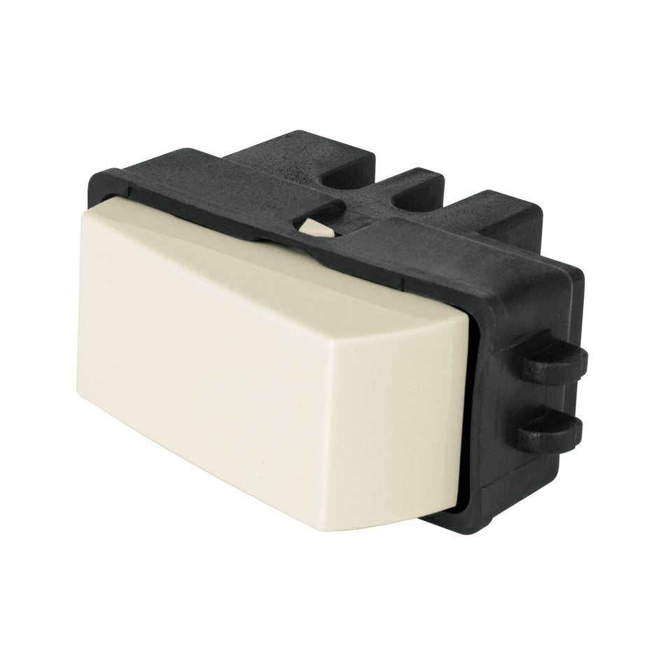 Interruptor sencillo, marfil, línea Volteck Basic Caja con 12, 27228