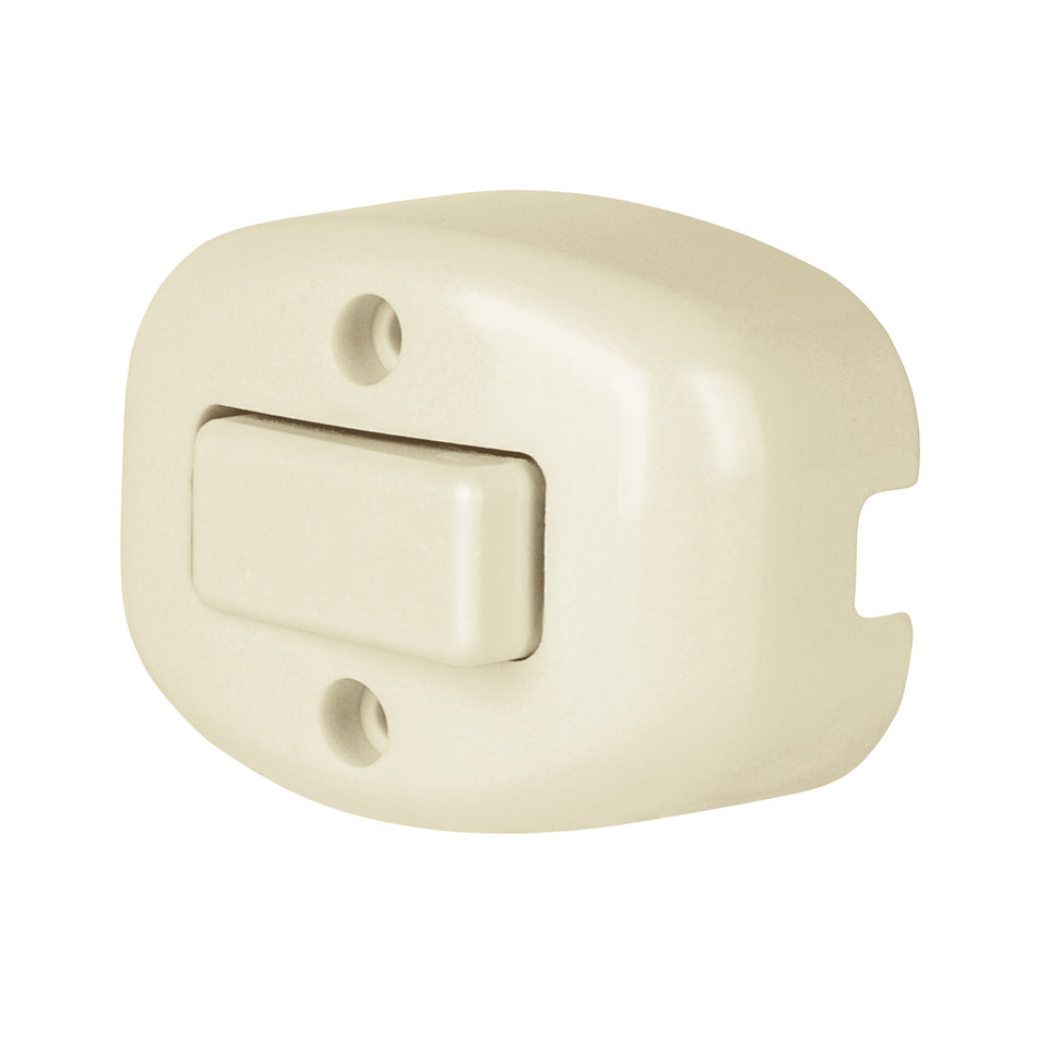 Interruptor de sobreponer sencillo, Volteck Caja con 10, 46004