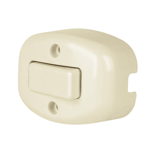 Interruptor de sobreponer sencillo, Volteck Caja con 10, 46004