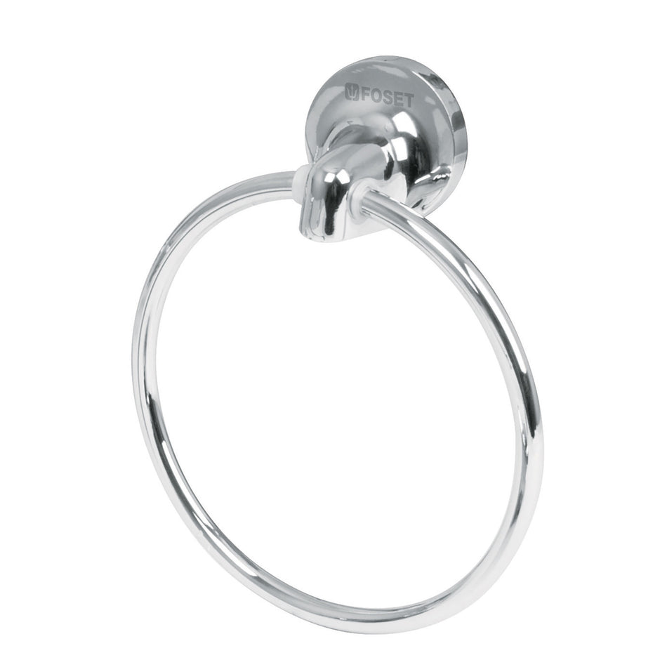 Toallero de argolla de acero inoxidable, Foset Aqua Caja con 6, 49396