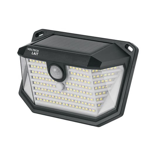 Luminario Solar LED 3 W con sensor de movimiento, VOLTECK Caja con 4, 49827