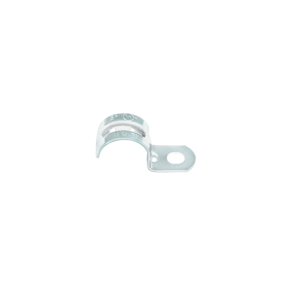 Bolsa c/10 abrazaderas tipo uña 1/2' p/tubo pared gruesa Caja con 20, 44762