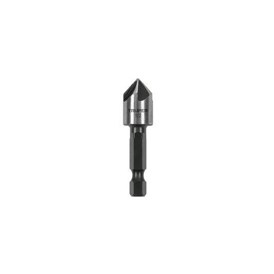 Avellanador HSS cambio rápido 1/2', Truper Caja con 4, 102380