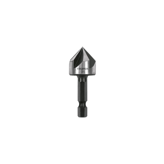 Avellanador HSS cambio rápido 3/4', Truper Caja con 4, 102382