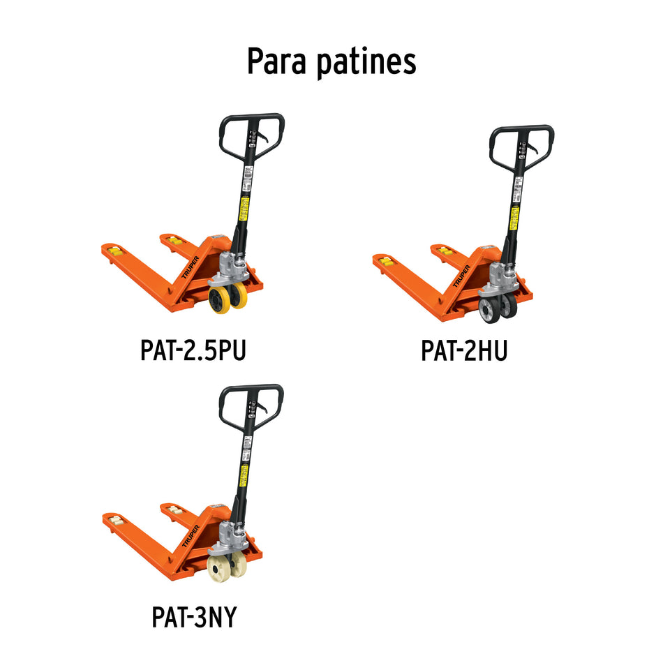 Balero de bolas para patín traspaleta, Truper, 100258