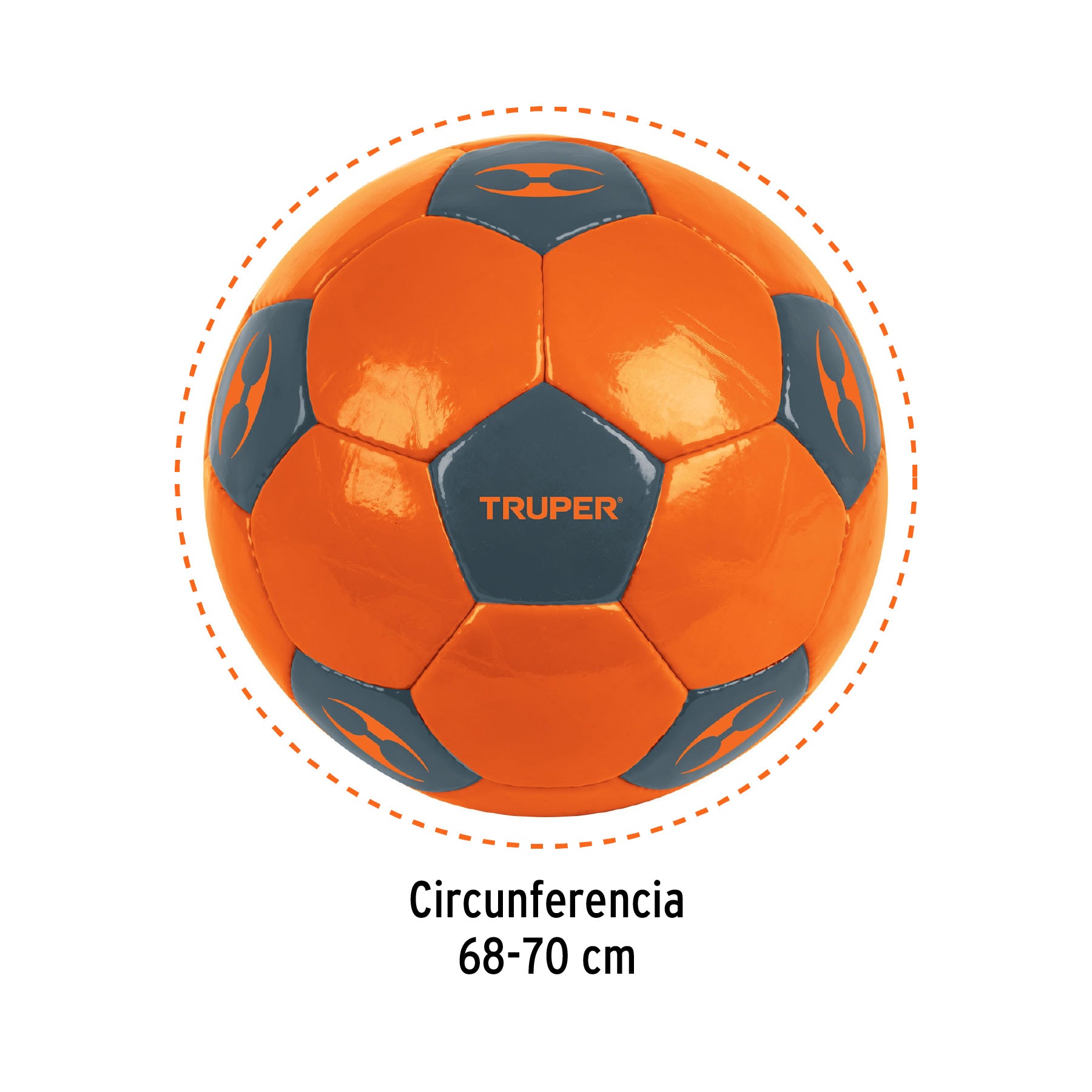 Balón de fútbol, No. 5, Truper, 62010