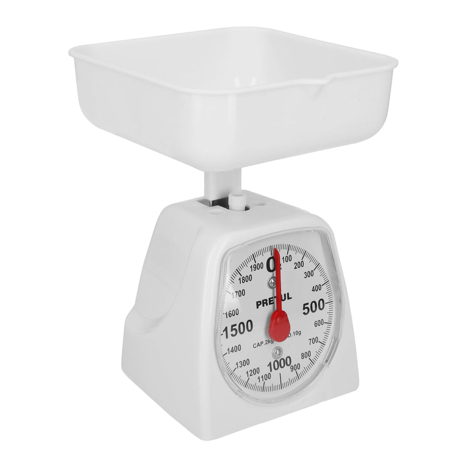 Báscula mecánica para cocina 2 Kg, Pretul Caja con 2, 29971