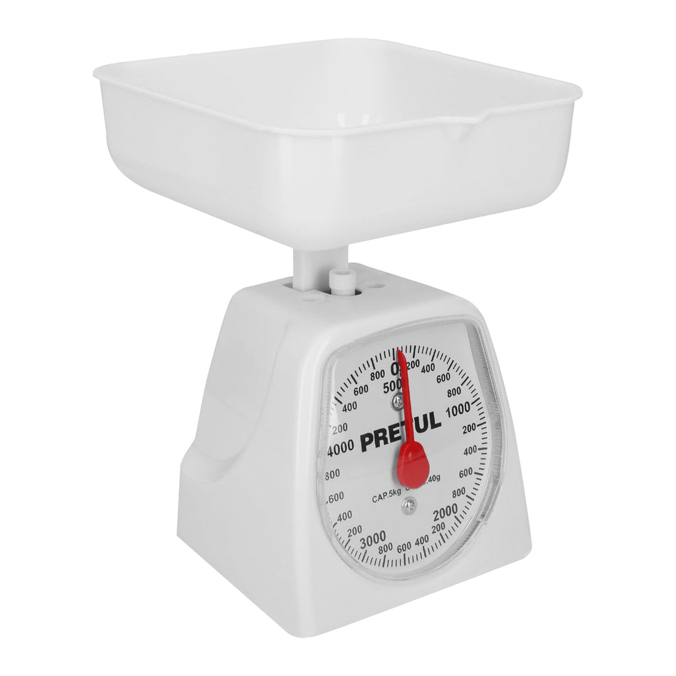 Báscula mecánica para cocina 5 Kg, Pretul Caja con 2, 29973