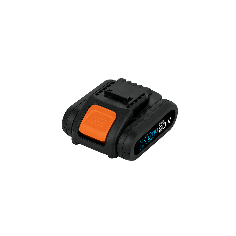 Batería ion litio, 20V, 2 Ah, TRUPER PRO, 12334