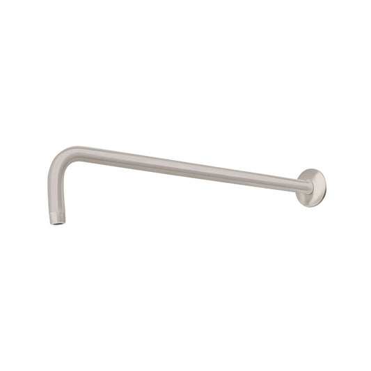 Brazo y chapetón para regadera, 50 cm, satinado, Riviera, 45778