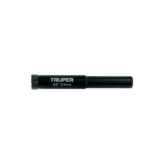 Broca diamantada 10mm (3/8'), TRUPER Caja con 2, 103434