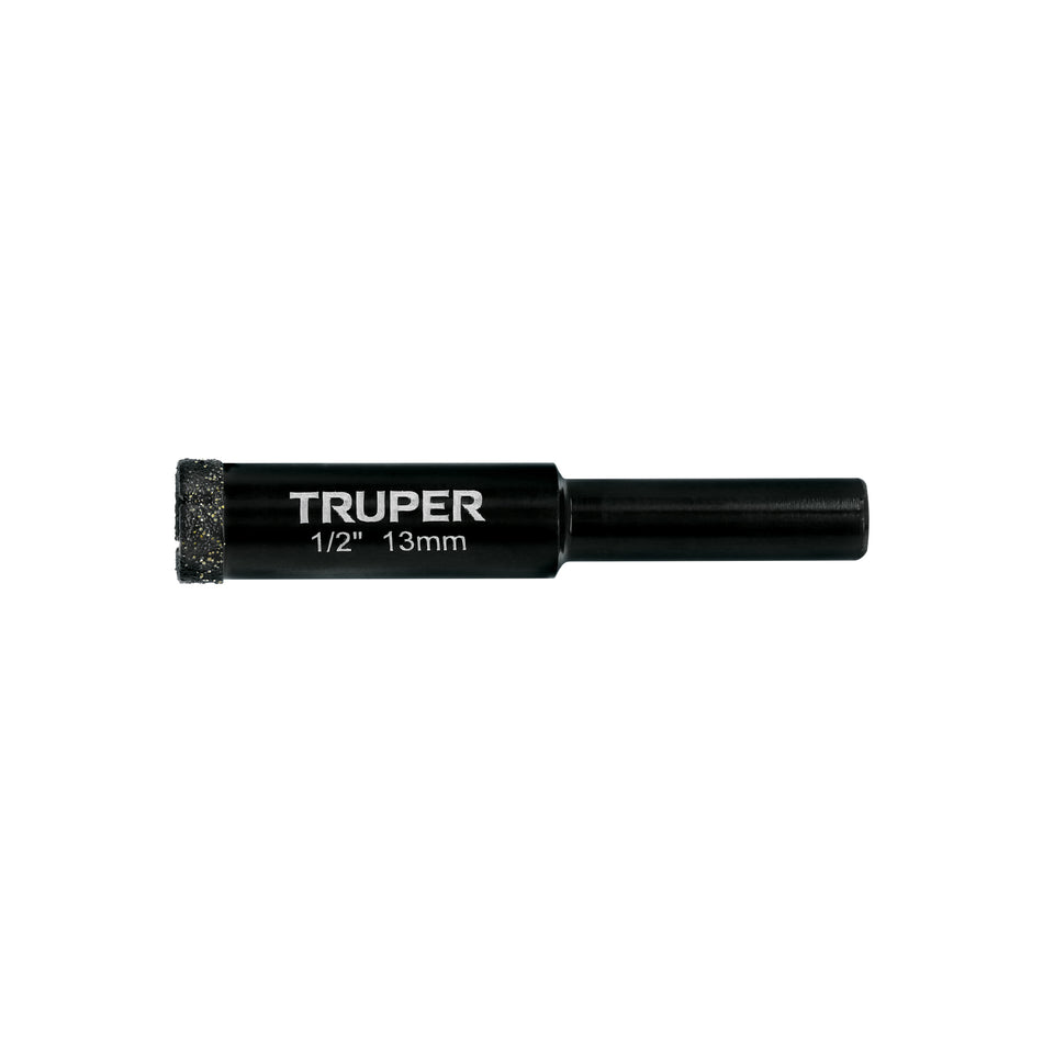 Broca diamantada 12mm (1/2'), TRUPER Caja con 2, 103435