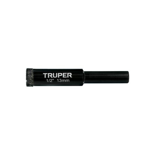 Broca diamantada 12mm (1/2'), TRUPER Caja con 2, 103435