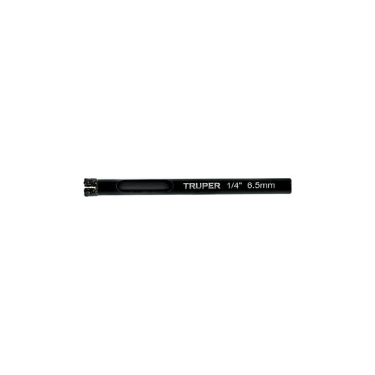 Broca diamantada 6mm (1/4'), TRUPER Caja con 2, 103432