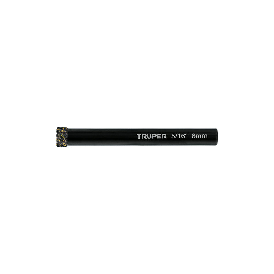Broca diamantada 8mm (5/16'), TRUPER Caja con 2, 103433