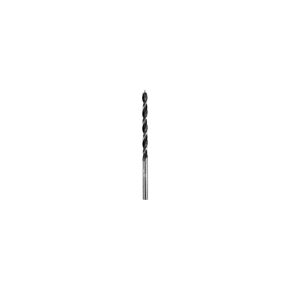 Broca con punta centradora para madera 1/8', TRUPER Caja con 12, 101626