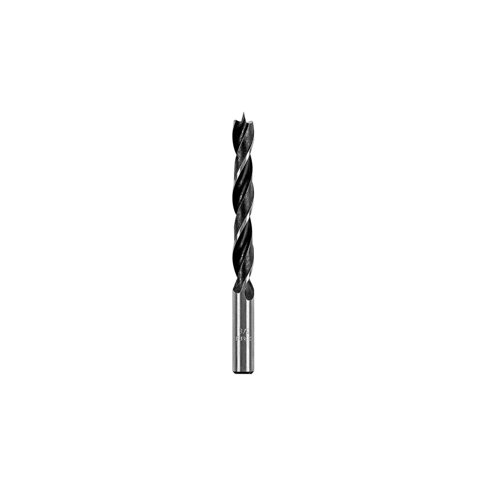 Broca con punta centradora para madera 3/8', TRUPER Caja con 12, 101694