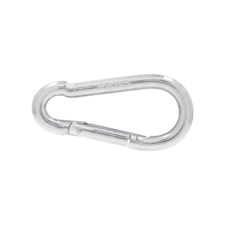 Bandola mosquetón de acero 1/4', Fiero Caja con 12, 44038