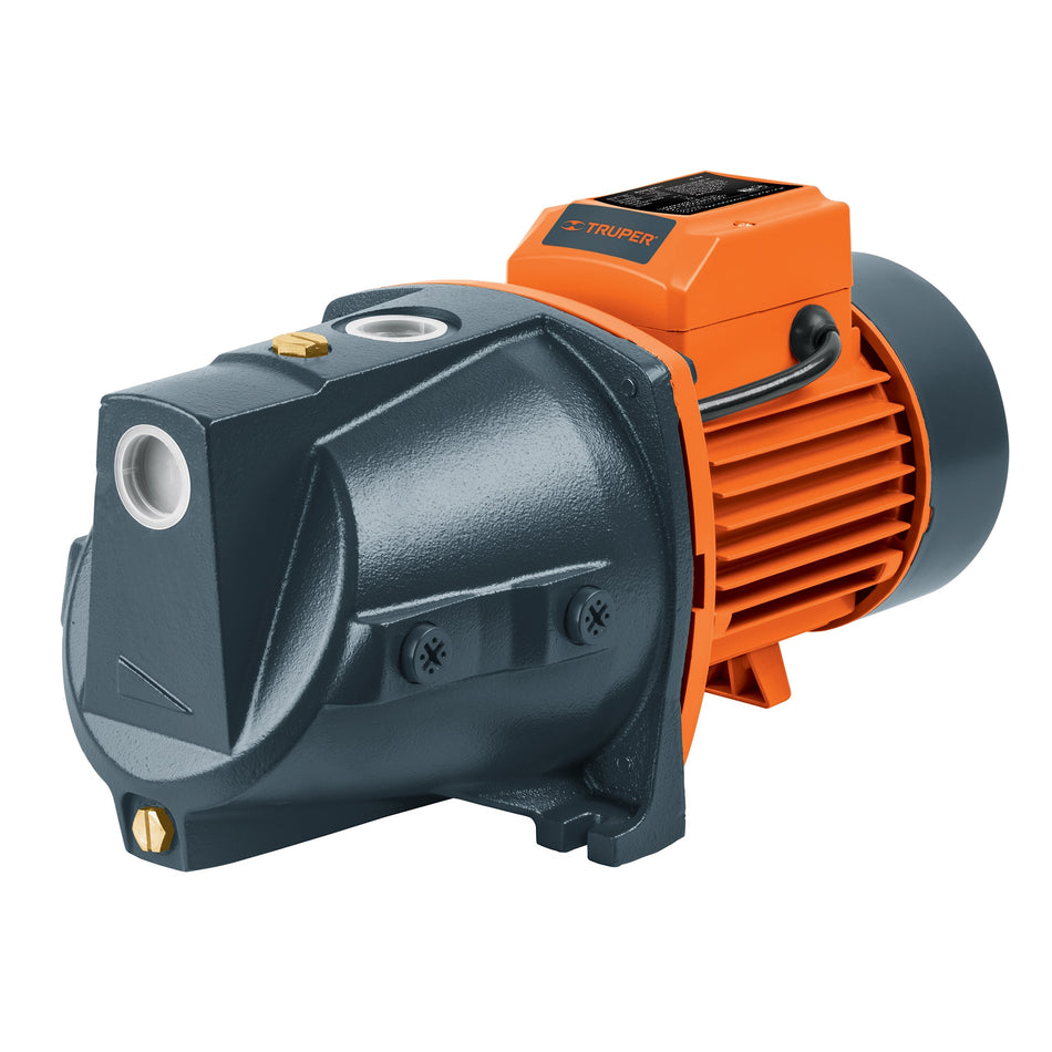 Bomba eléctrica tipo jet para agua, hierro, 1 HP, Truper, 12408