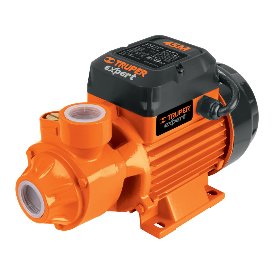 Bomba periférica 1/2 HP, altura máxima 45 m, Truper Expert, 10068