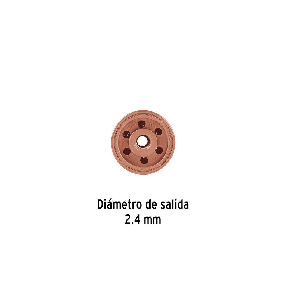 Boquilla para corte #4, Truper Caja con 6, 103296