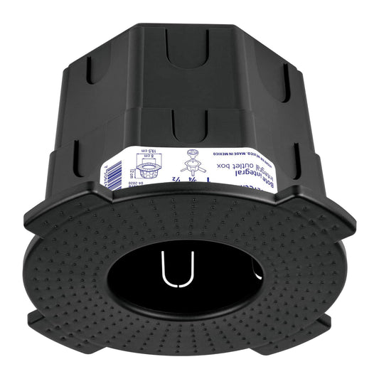 Bote integral de 12 cm, aro interno de 8 cm, Volteck Caja con 5, 48370