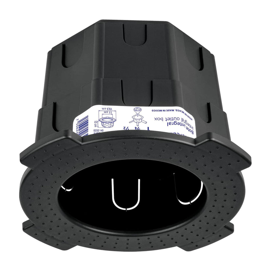 Bote integral de 12 cm, aro interno de 11 cm, Volteck Caja con 5, 48371
