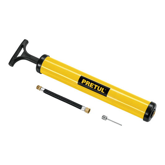 Mini bomba manual para inflar balones, 14.5 PSI, PRETUL Caja con 6, 21695