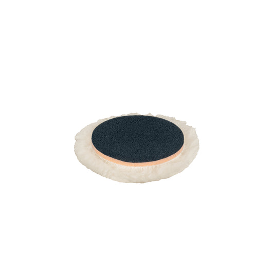 Borla p/pulir de lana de 3' hook and loop, TRUPER, 104001
