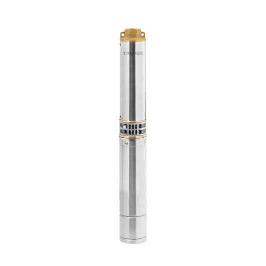 Bomba sumergible, tipo bala, 1 HP, a/limpia, 220V, Truper, 102975