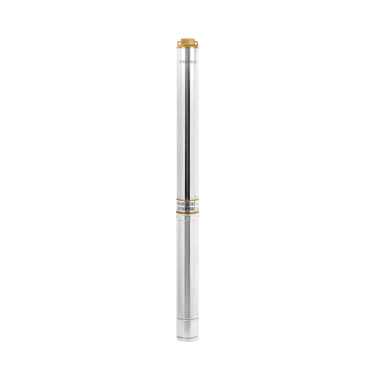 Bomba sumergible, tipo bala, 3 HP, a/limpia, 220V, Truper, 102978