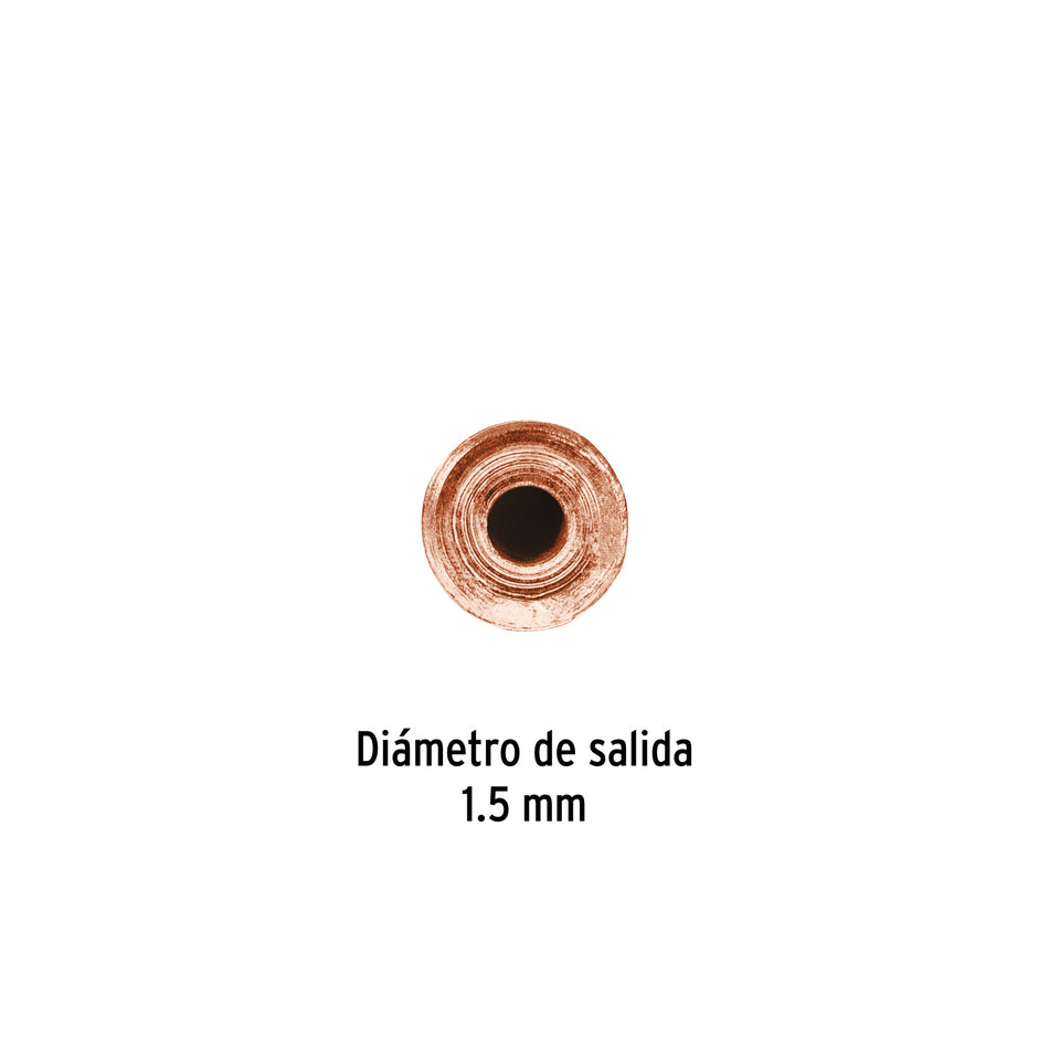 Boquilla para soldar #7, Truper Caja con 6, 103300