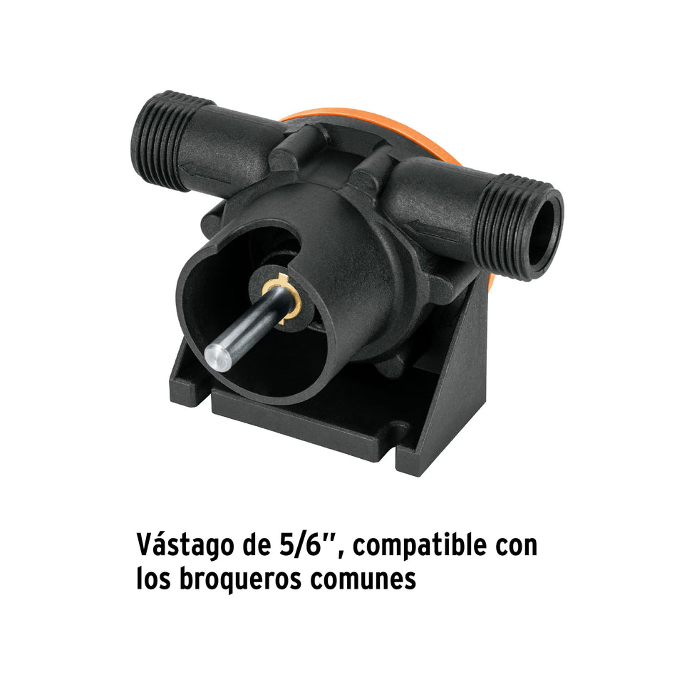 Bomba autocebante para uso con taladro, Truper Caja con 2, 100778