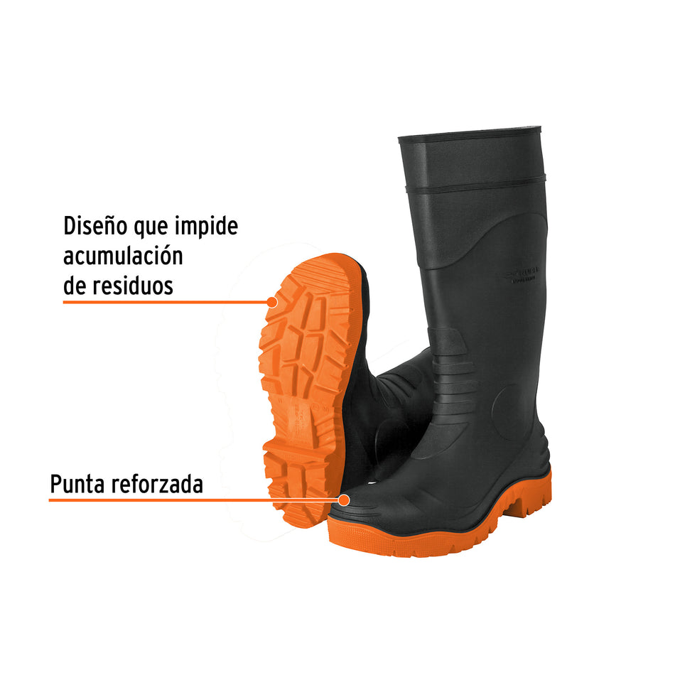 Botas industriales # 26, Truper Caja con 2, 17912