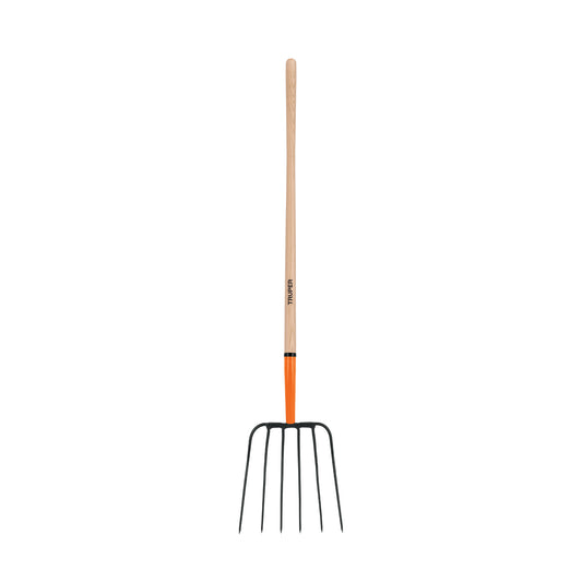Bieldo para paja, 6 dientes, mgo largo 48', TRUPER, 11009