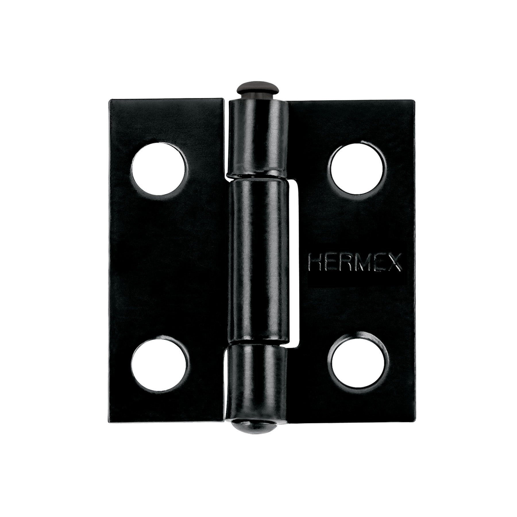 Bisagra rectangular 1' negra, Hermex, 45632