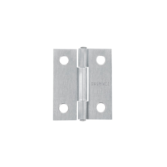 Bisagra rectangular 1-1/2' acero pulido, Hermex Caja con 20, 43186