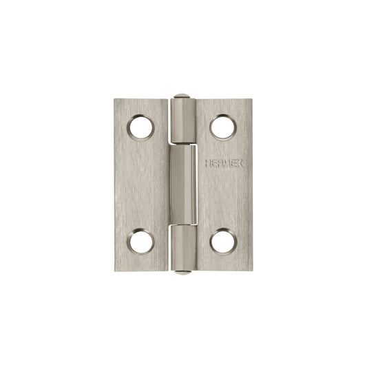 Bisagra rectangular 1-1/2' acero inoxidable, Hermex Caja con 10, 43200