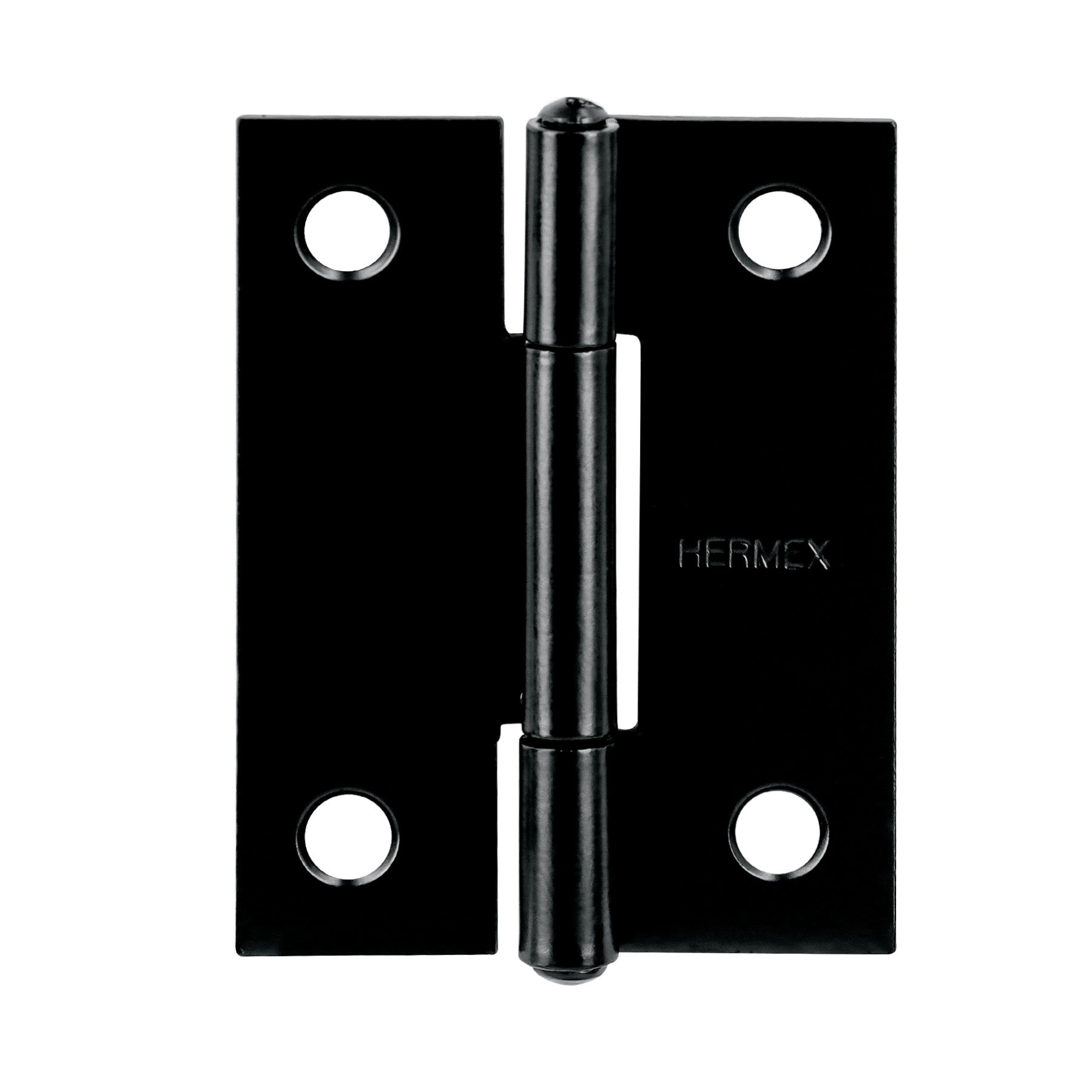 Bisagra rectangular 2' negra, Hermex, 45634