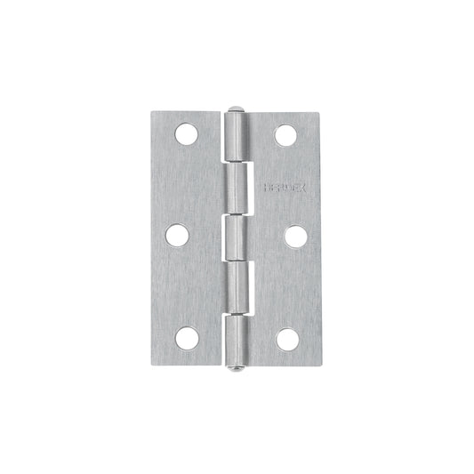 Bisagra rectangular 2-1/2' acero pulido, Hermex Caja con 20, 43188