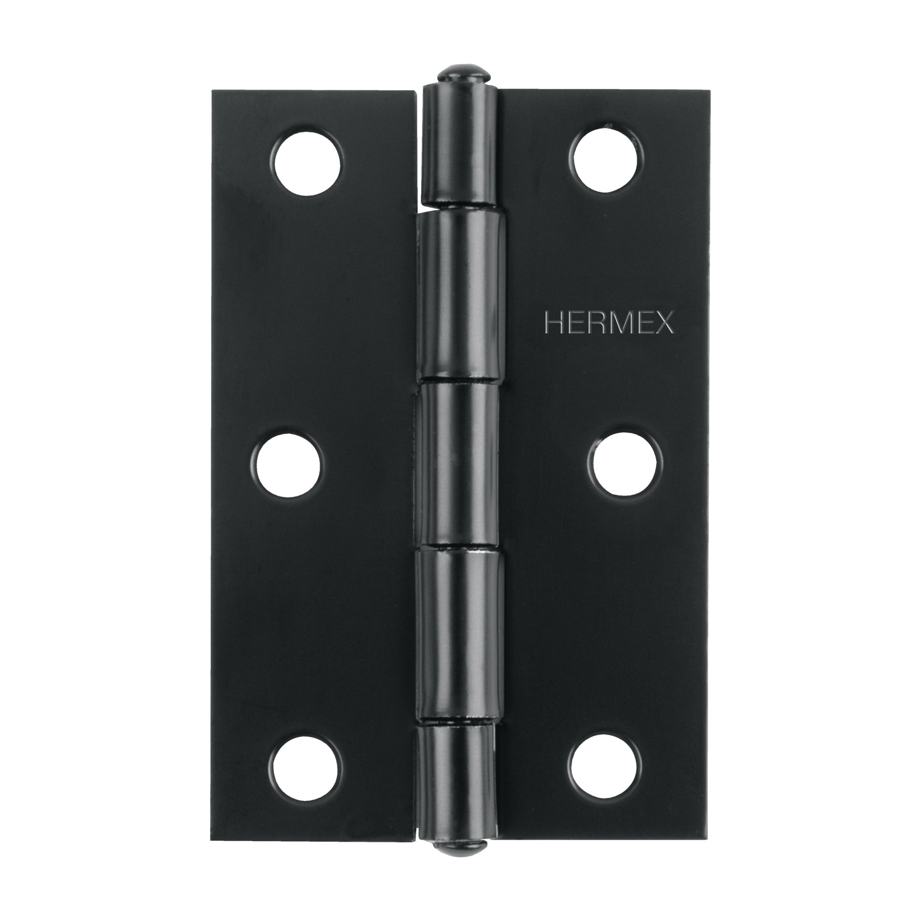 Bisagra rectangular 3' negra, Hermex, 45636