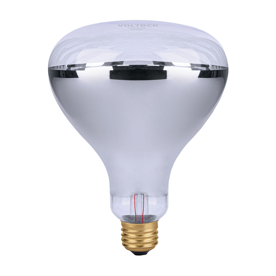 Lámpara incandescente de calor, BR40 250 Watts, transparente Caja con 4, 46834