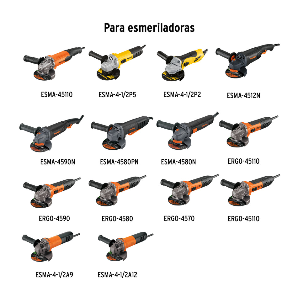 Brida exterior para esmeriladoras angulares Grupo 1, Truper, 101767