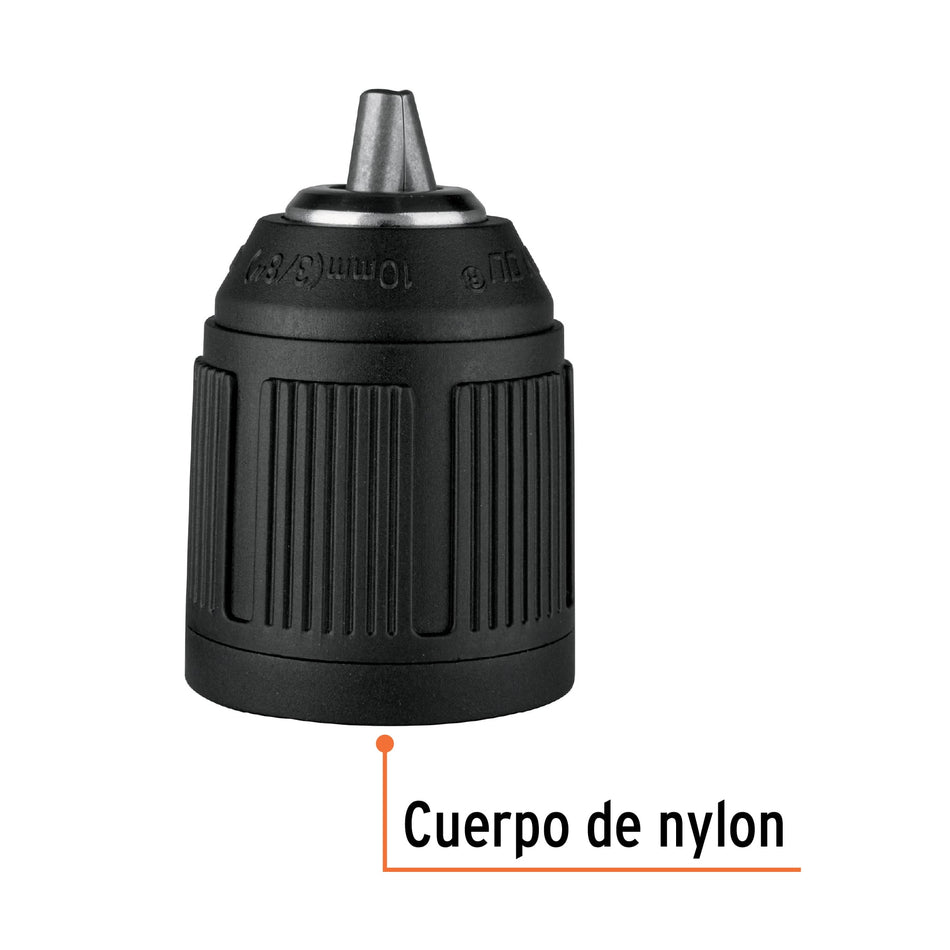 Broquero de 3/8' sin llave,TRUPER Caja con 6, 101186
