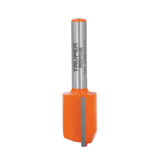 Broca para router, recta 2 filos, 5/8', Truper Caja con 3, 11457