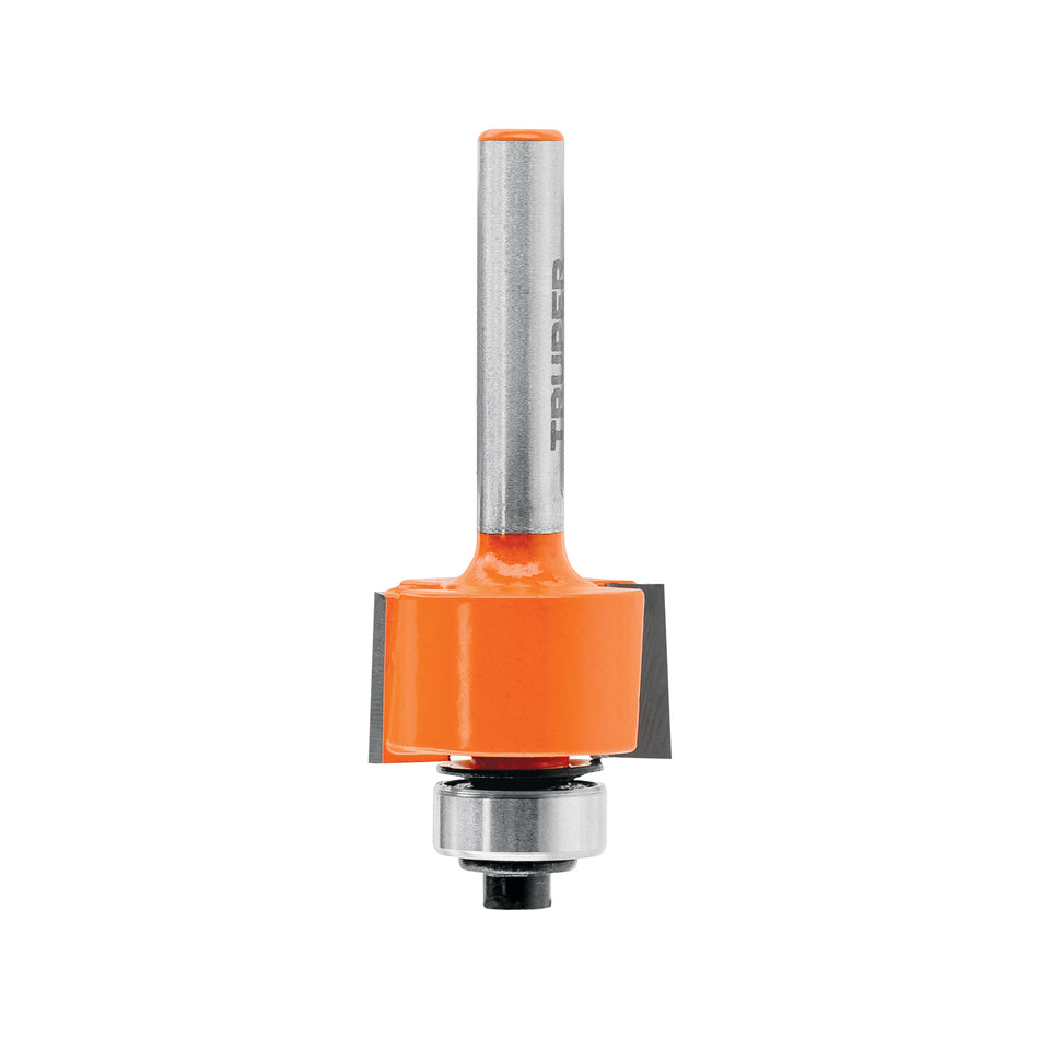 Broca para router, rebajado, 7/8' con balero, Truper Caja con 3, 102724