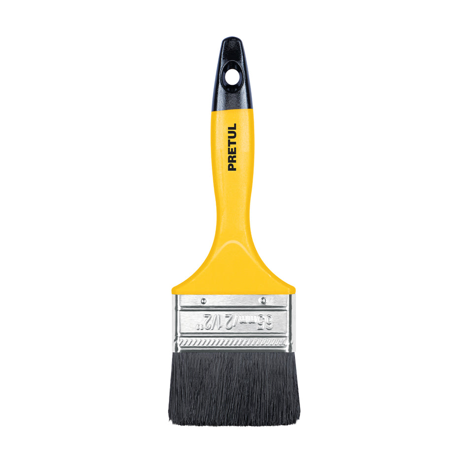 Brocha uso general de 2-1/2' con mango de plástico, Pretul Caja con 12, 21527