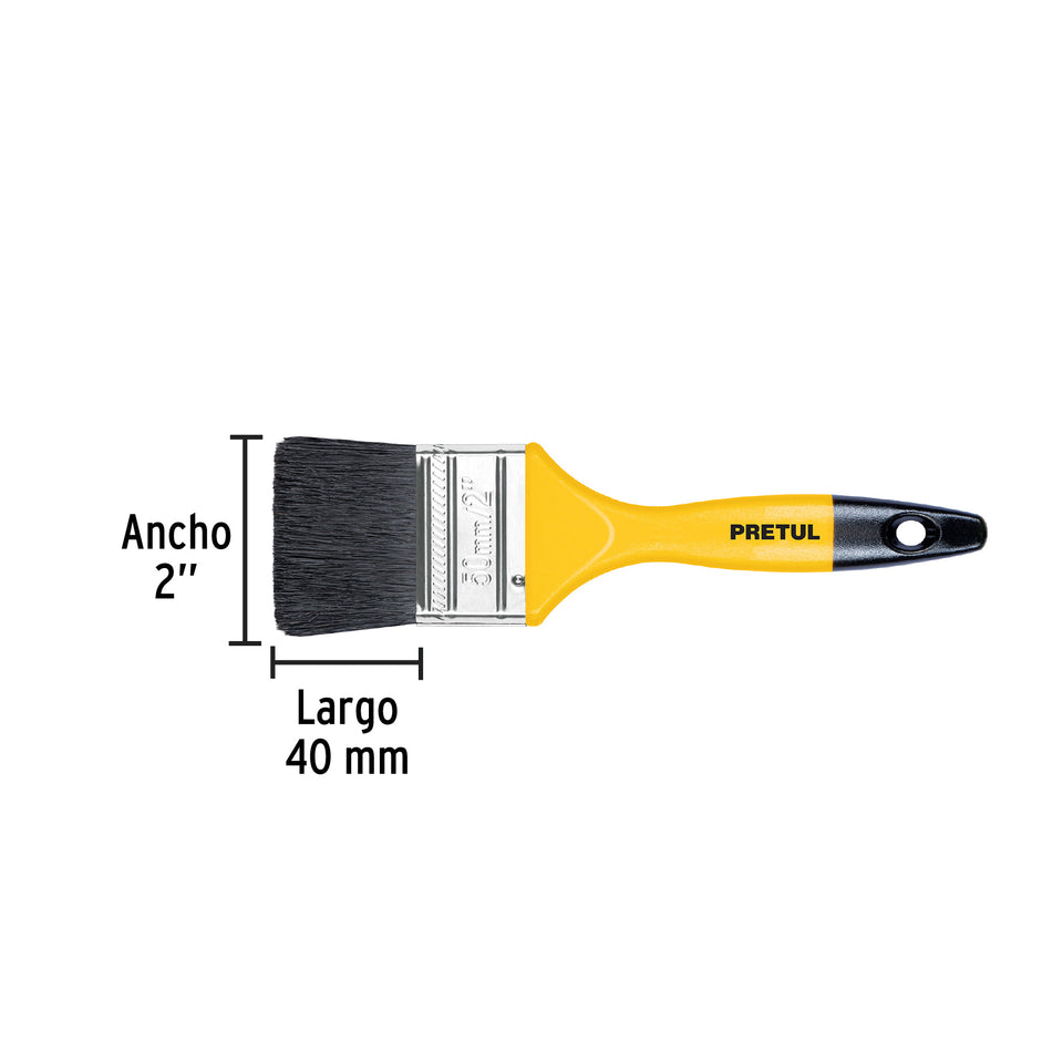 Brocha uso general de 2' con mango de plástico, Pretul Caja con 12, 21526