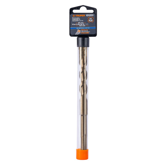 Broca SDS Plus 14 x 160 mm, Truper Caja con 5, 101201