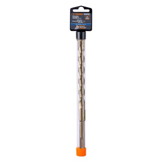 Broca SDS Plus 14 x 210 mm, Truper Caja con 5, 101202